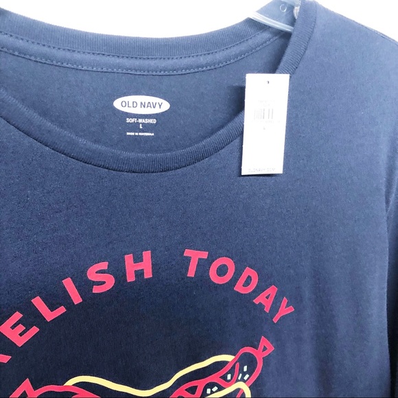Old Navy Relish Today Ketchup Tomorrow Tee - Picture 4 of 5